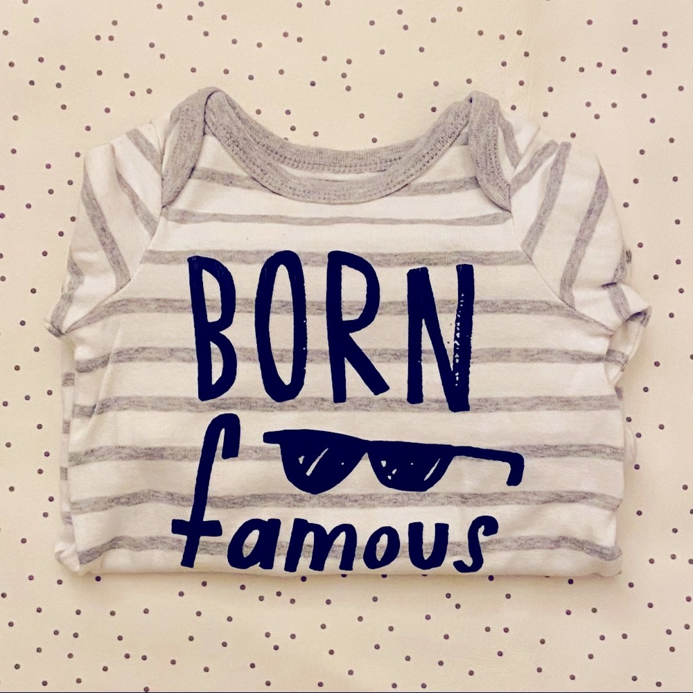 Born Famous 👓 Pajamas Baby Gap